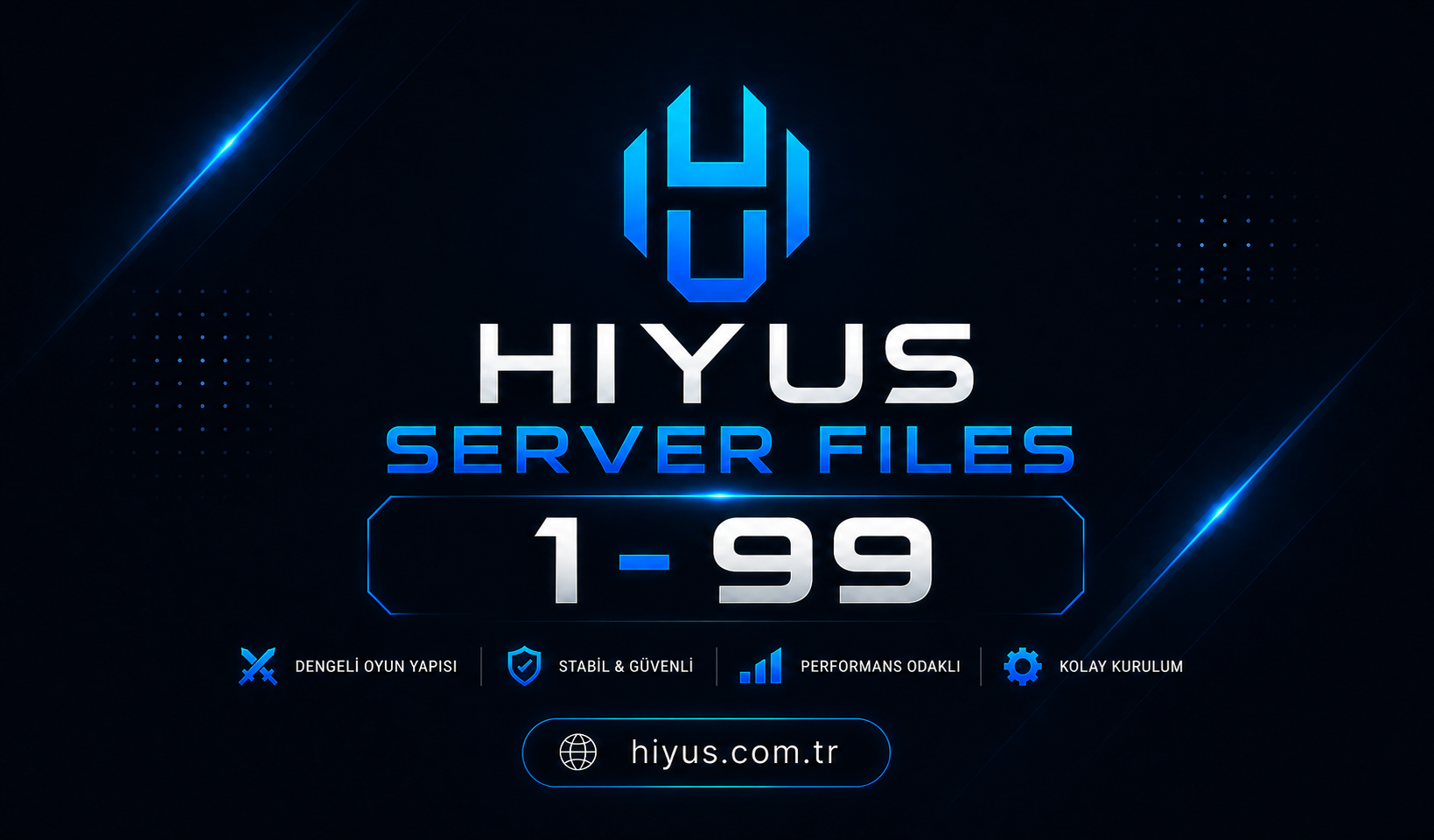 Hiyus 1 - 99 Server Files