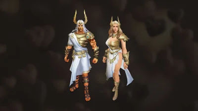 Yükselen Eros kostümü